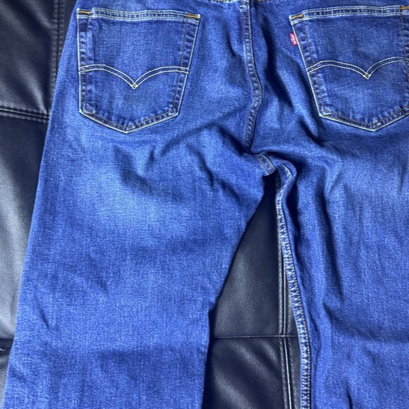 Levi's 505 Men's Straight Leg Jeans Blue Denim Medium Wash 5-Pocket W38 L32 - Picture 8 of 16